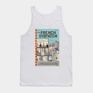 Wes Anderson the French Dispatch Tank Top